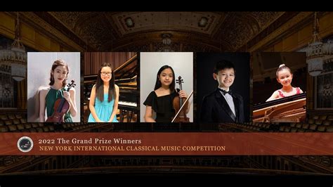 Official Website. . Most prestigious classical music competitions